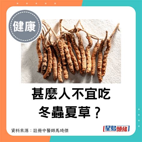 什麼人不能吃冬蟲夏草|不想病完又病？吃蟲草可止咳？中醫拆解冬蟲夏草功效。